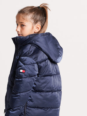 Essential Satin Puff Twilight Navy / 10
