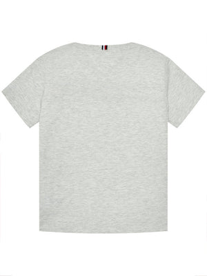 Flag Rib Insert Tee Light Grey Heather / 10