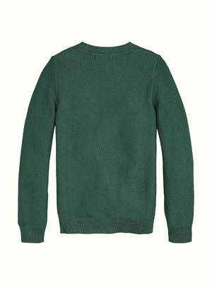 Th Logo Sweater Ornamental Green / 10