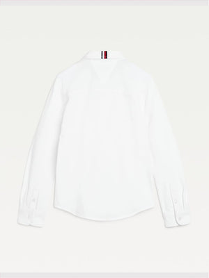 Pique Shirt L/S White / 10