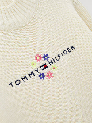 Mock Neck Sweater Dr Ivory Petal / 10