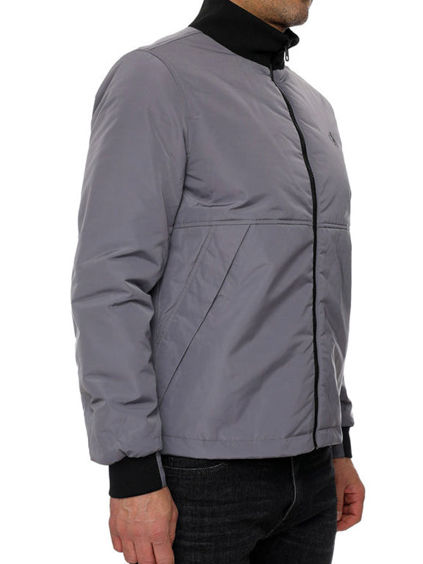 Lightweight Padded H Fossil Grey / L
