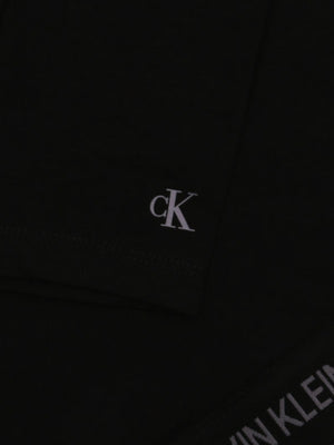 Logo Tape Ls Top Ck Black / 10