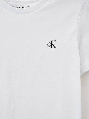 2-Pack Monogram Top White / Black / 12