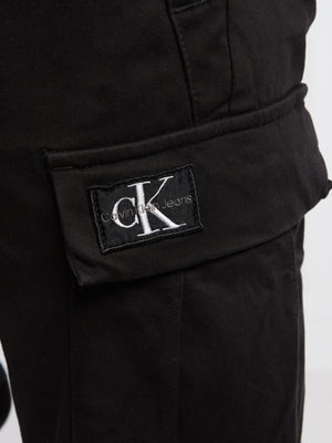 SKINNY WASHED CARGO Ck Black / L
