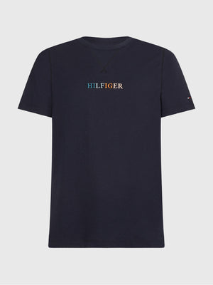 Contrast Stitch Tee Desert Sky / L