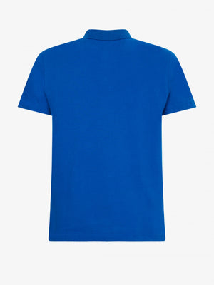 FLAG OUTLINE TAPE SLIM POLO Greek Isle Blue / L