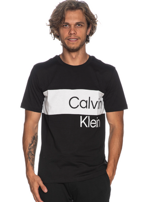 Institutional Blocking Tee Ck Black / L
