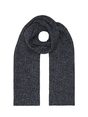 Oversize Label Scarf Black / OS